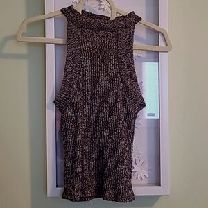 Charlotte Russe Sweater neck tank